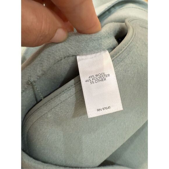 J Jill NWT wool blend coat snap closure sz M - Picture 9 of 9